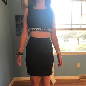 Black Homecoming Dress (one piece)